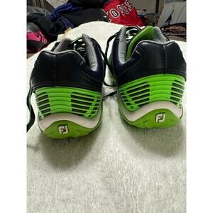 FootJoy Junior Golf Shoes Size 4 Black/Green
